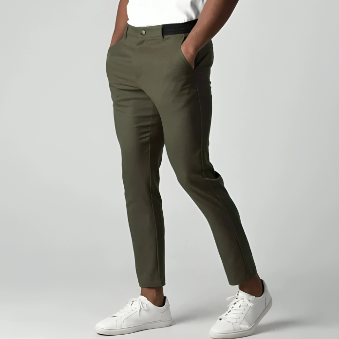 Tony Stretch Chino Trousers for Men