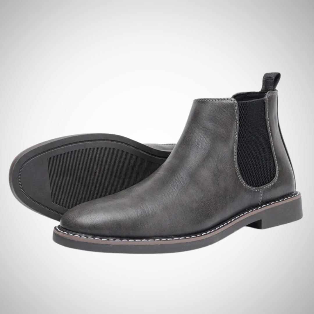 Terje Casual Vegan Leather Chelsea Boots for Men