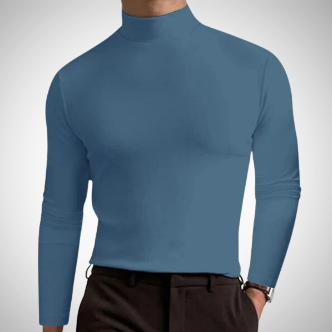 Fredrik Slim-Fit Turtleneck Sweater for Men