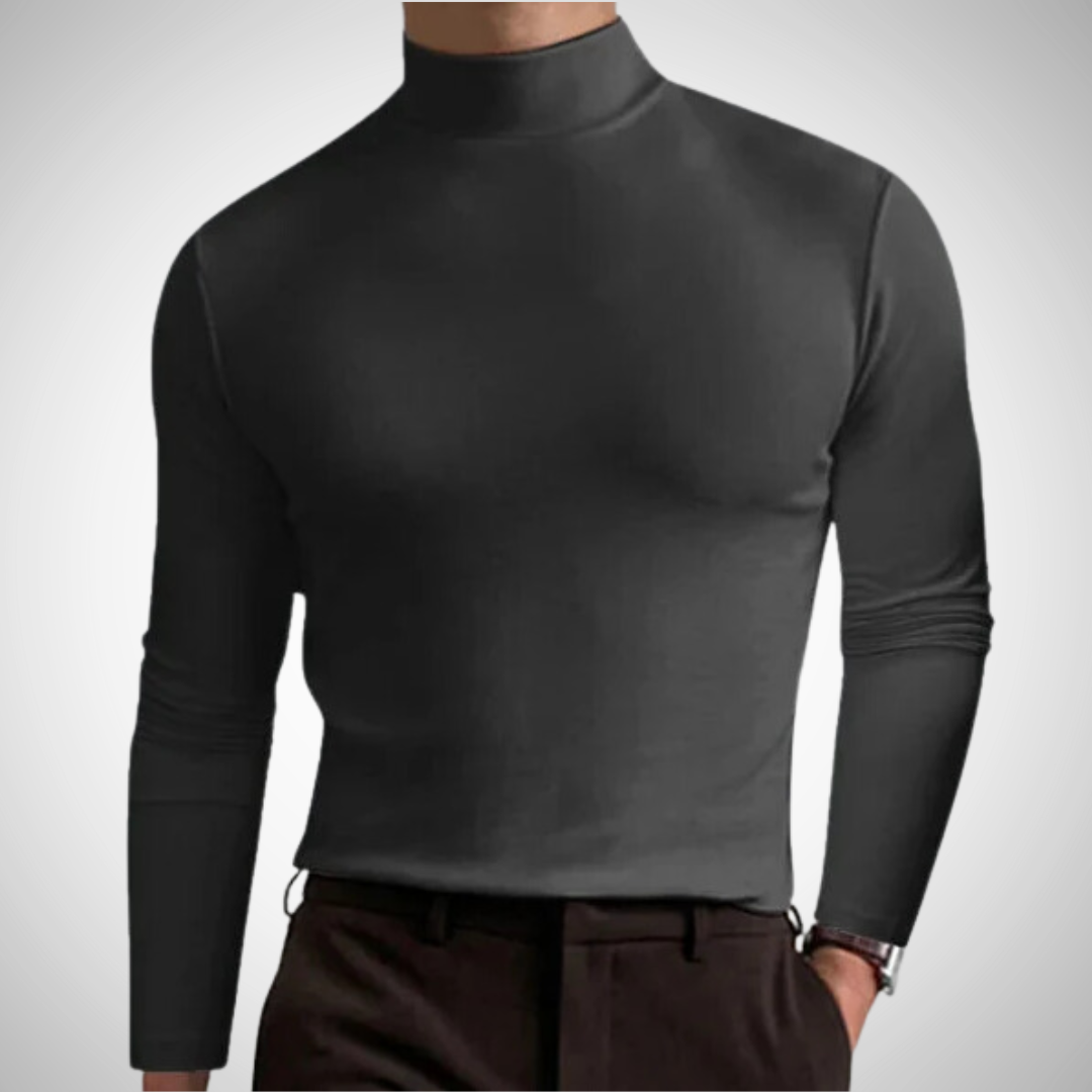 Fredrik Slim-Fit Turtleneck Sweater for Men