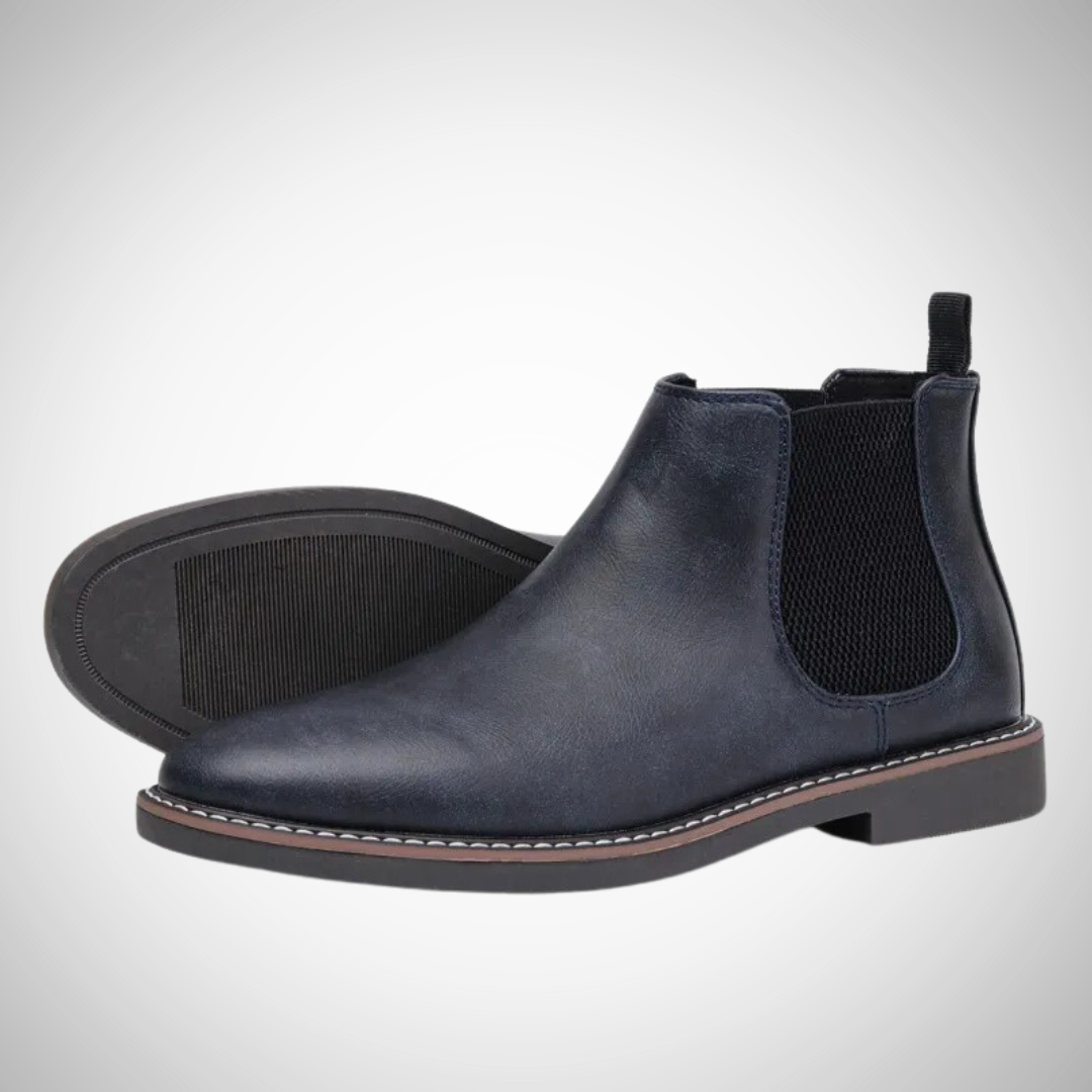 Terje Casual Vegan Leather Chelsea Boots for Men