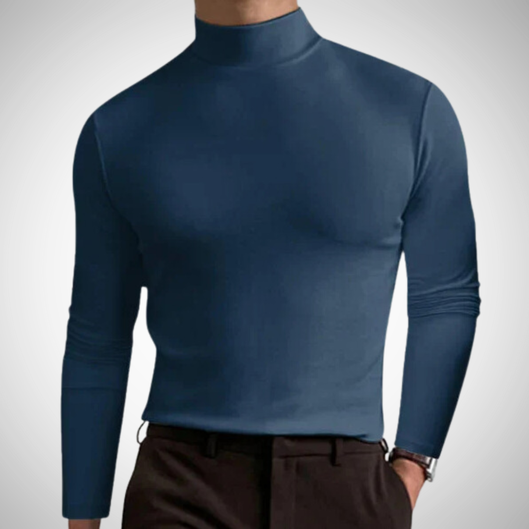 Fredrik Slim-Fit Turtleneck Sweater for Men