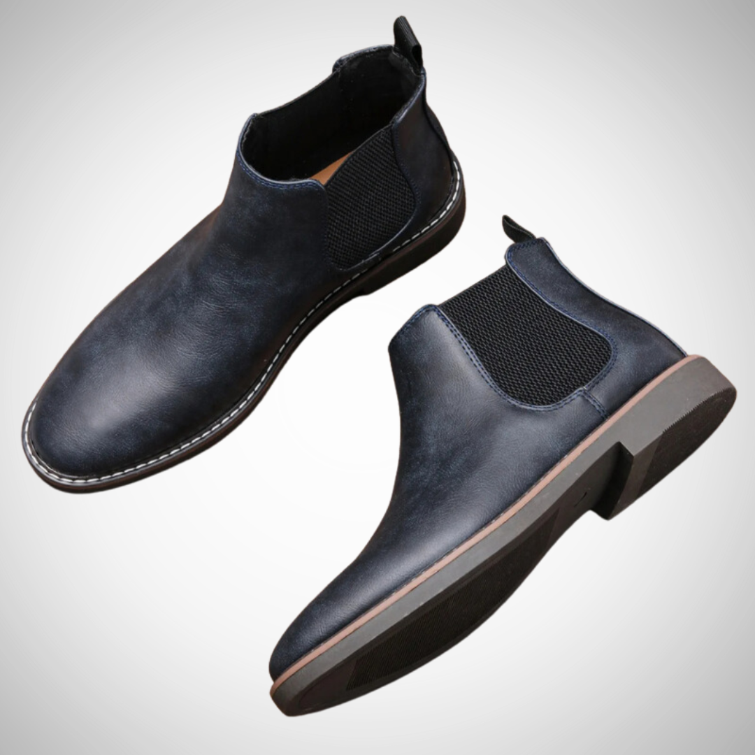 Terje Casual Vegan Leather Chelsea Boots for Men