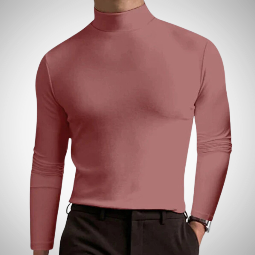 Fredrik Slim-Fit Turtleneck Sweater for Men