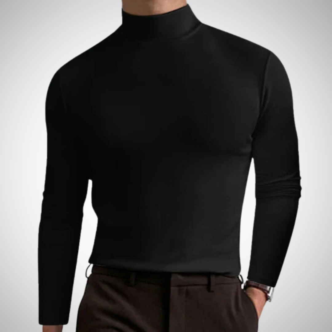 Fredrik Slim-Fit Turtleneck Sweater for Men