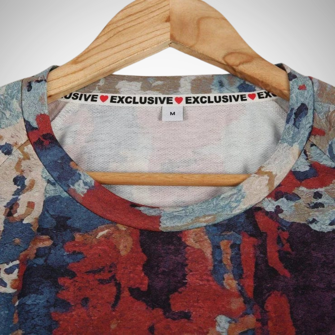 Melanie Abstract Print Sweater for Women