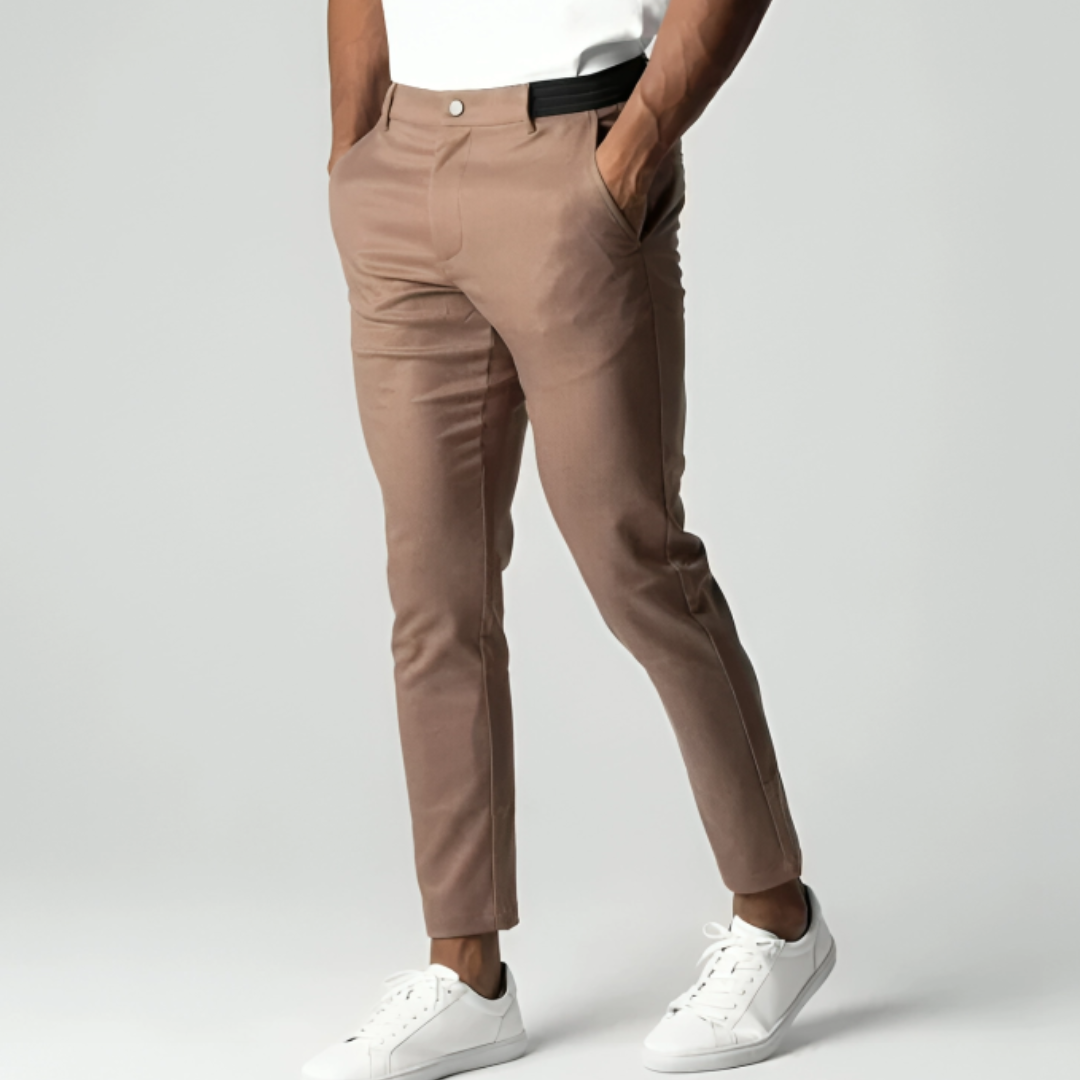 Tony Stretch Chino Trousers for Men