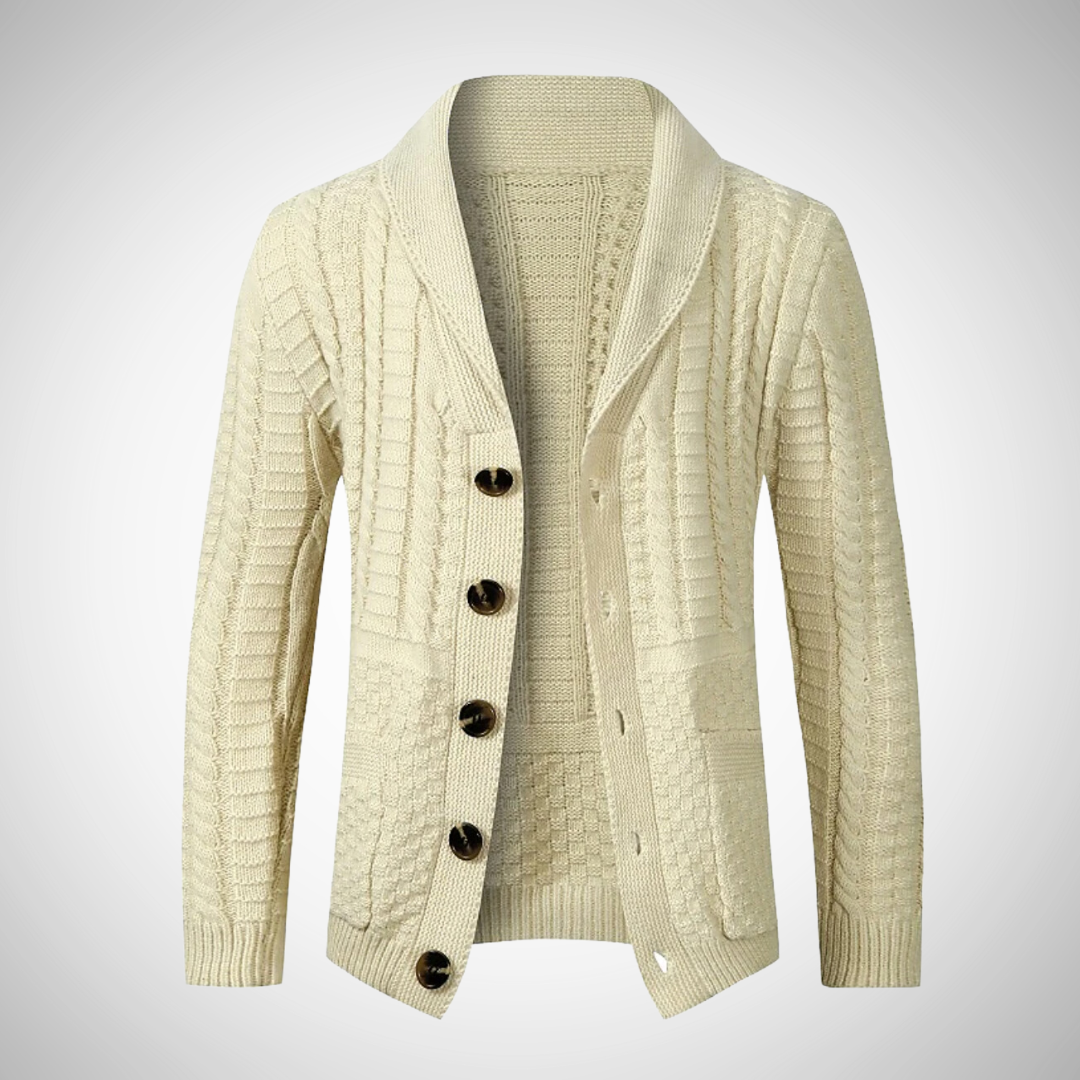 Pull cardigan Lucas pour homme