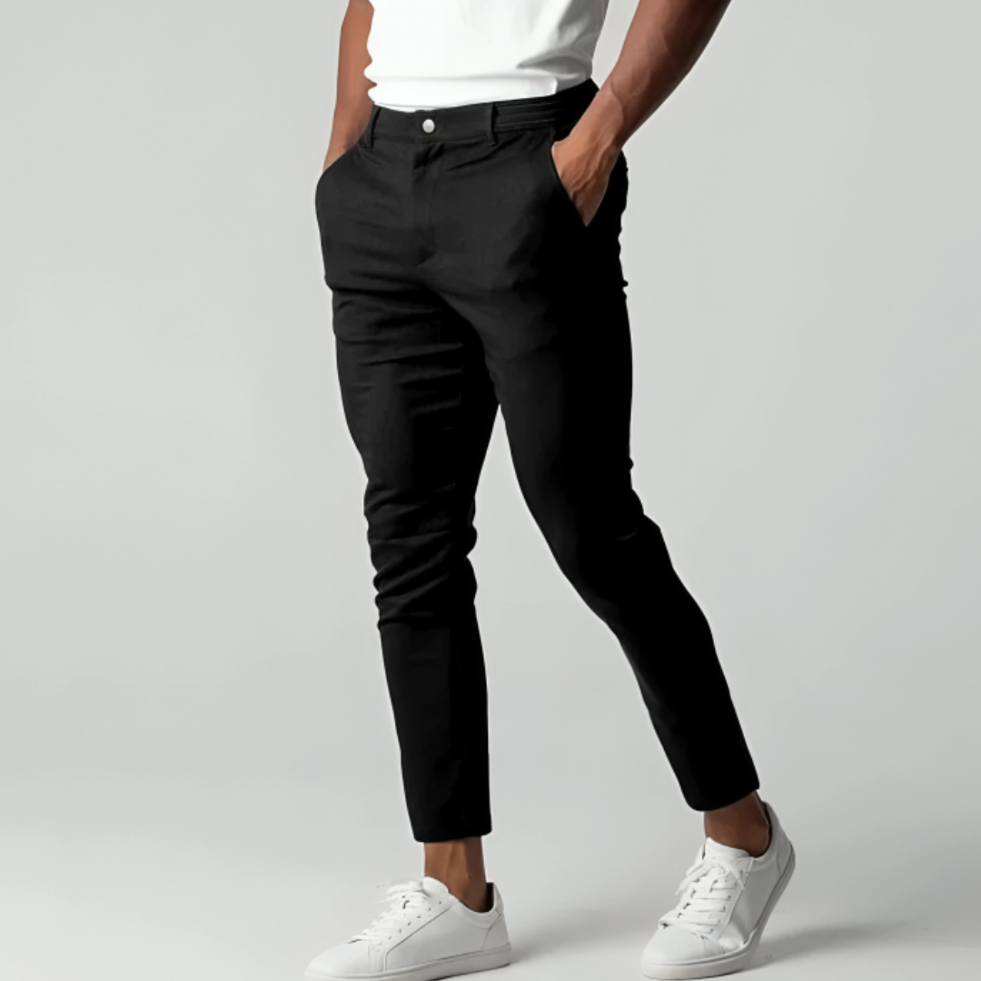 Tony Stretch Chino Trousers for Men