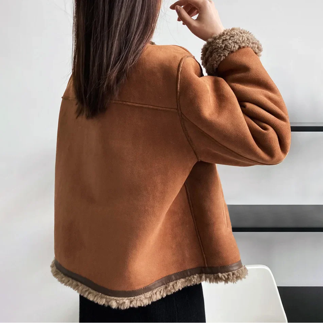Wendy Winter Sherpa Lined Jacket for Women