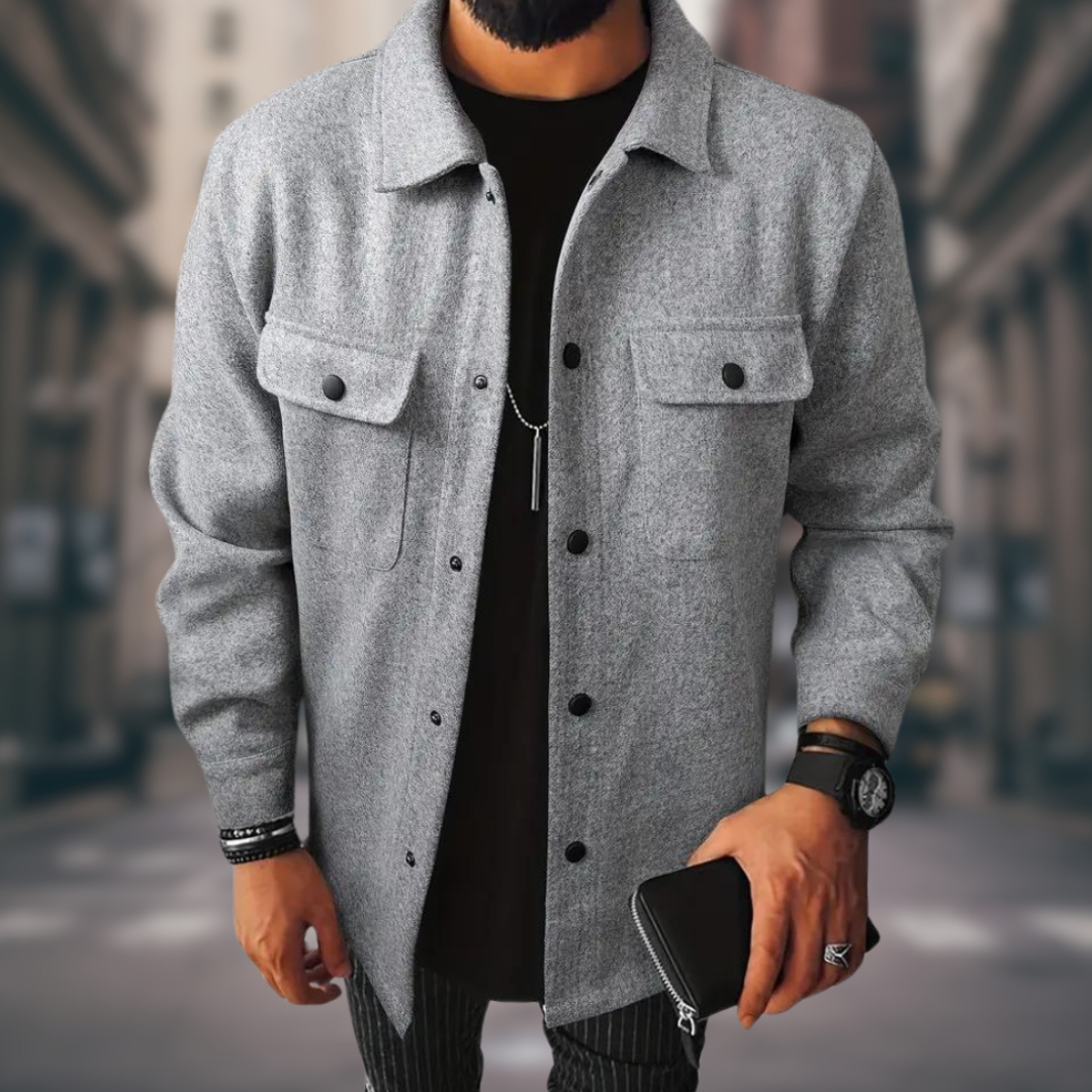 Sam casual jacket with pockets for Men