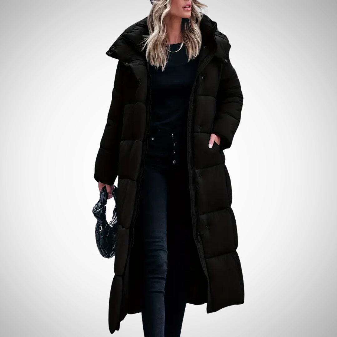 Ann Marie Stylish Long blanket puffa jacket for Women