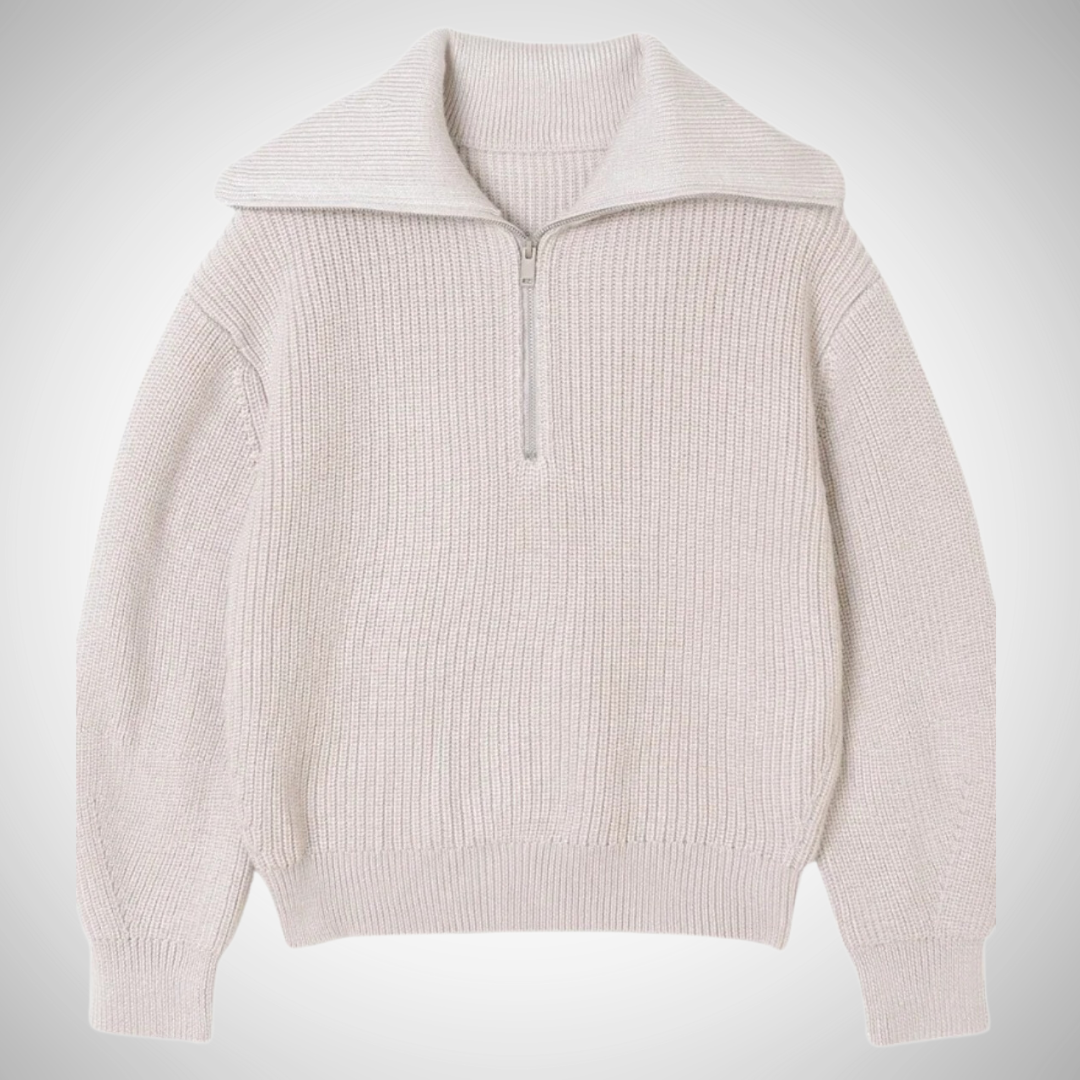 Eva Half Zip Sweater for Women