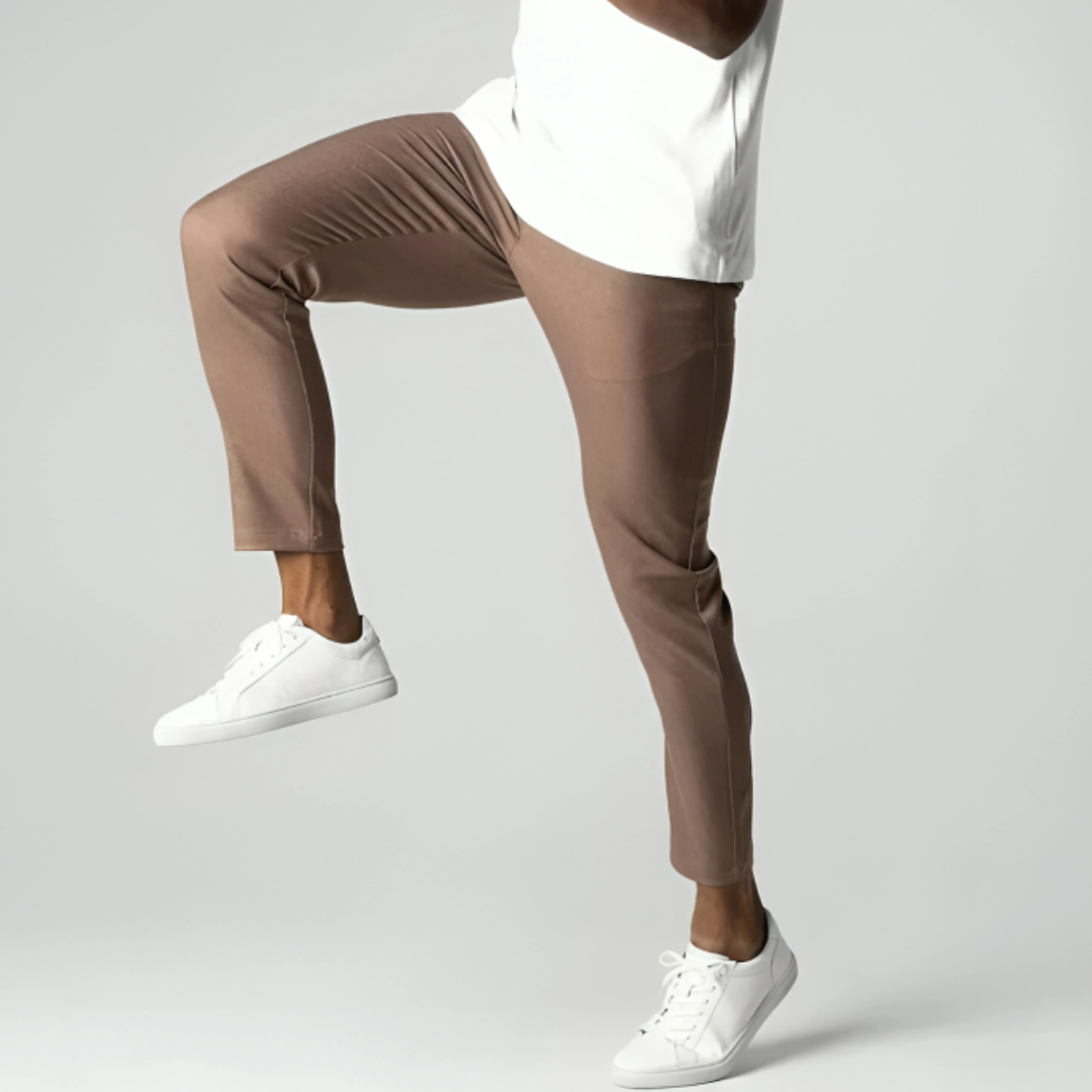 Tony Stretch Chino Trousers for Men