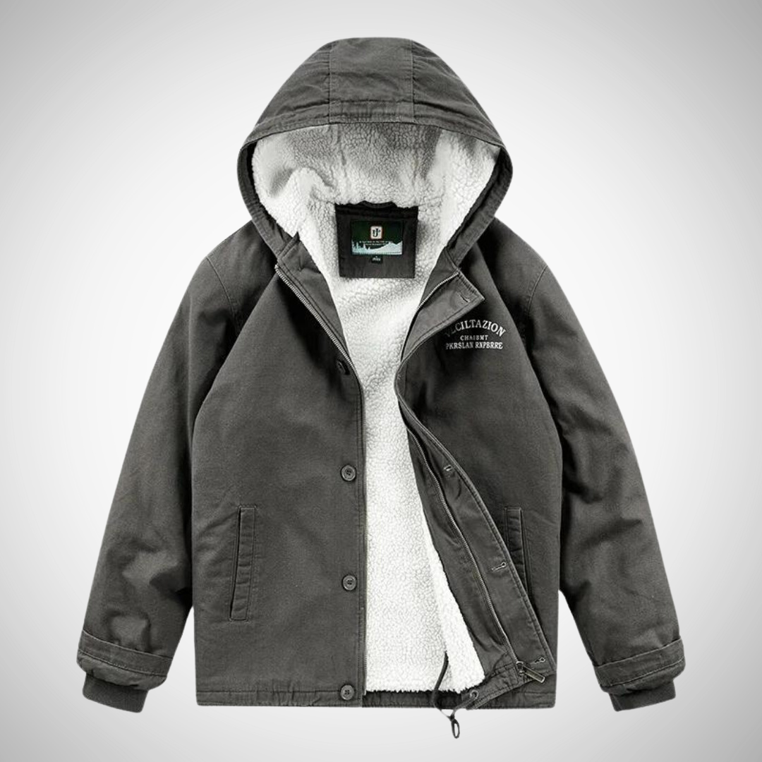 Cruz Fleece Lined Hooded Jacket for Men