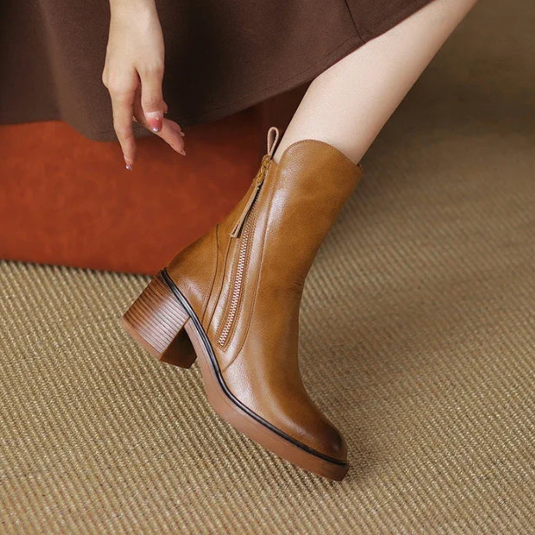 Danielle Vegan leather for Boots Women