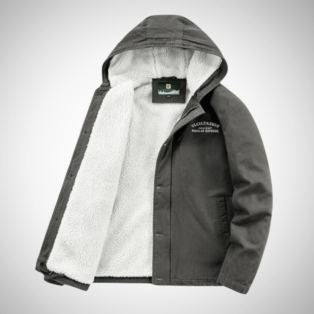Cruz Fleece Lined Hooded Jacket for Men