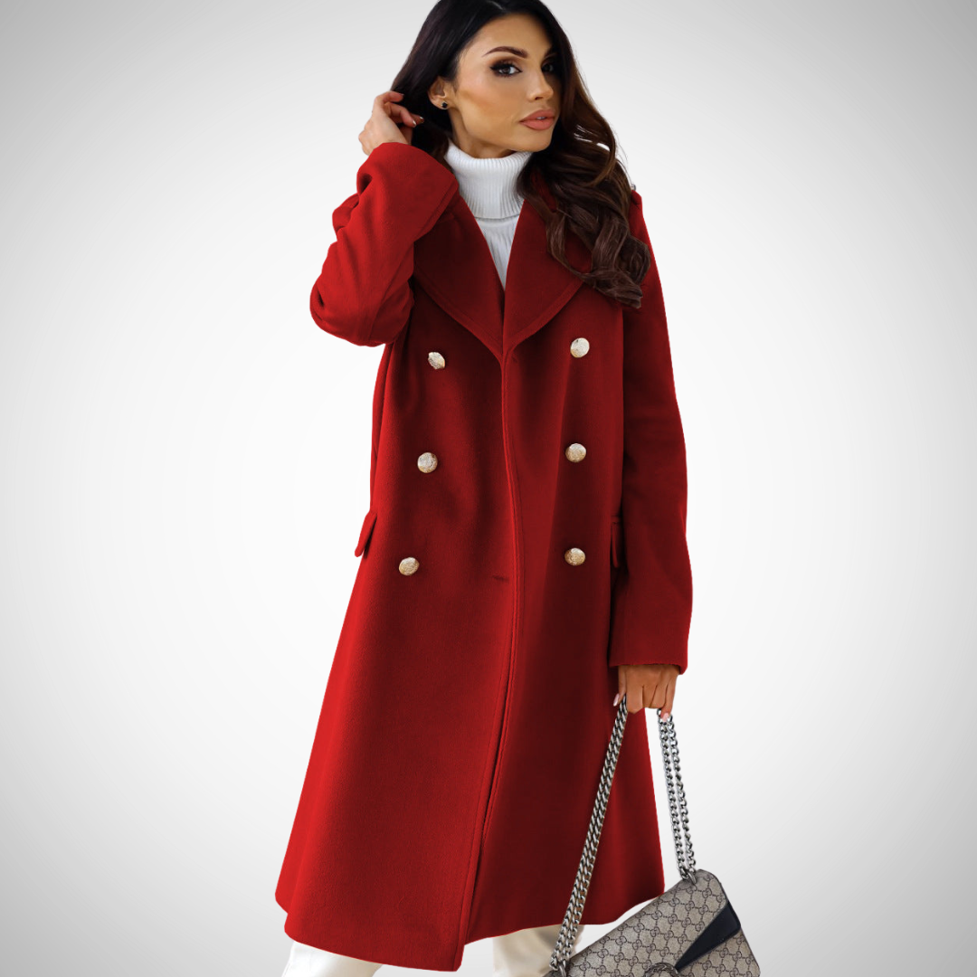 Imogen Double Breasted Coat for Women