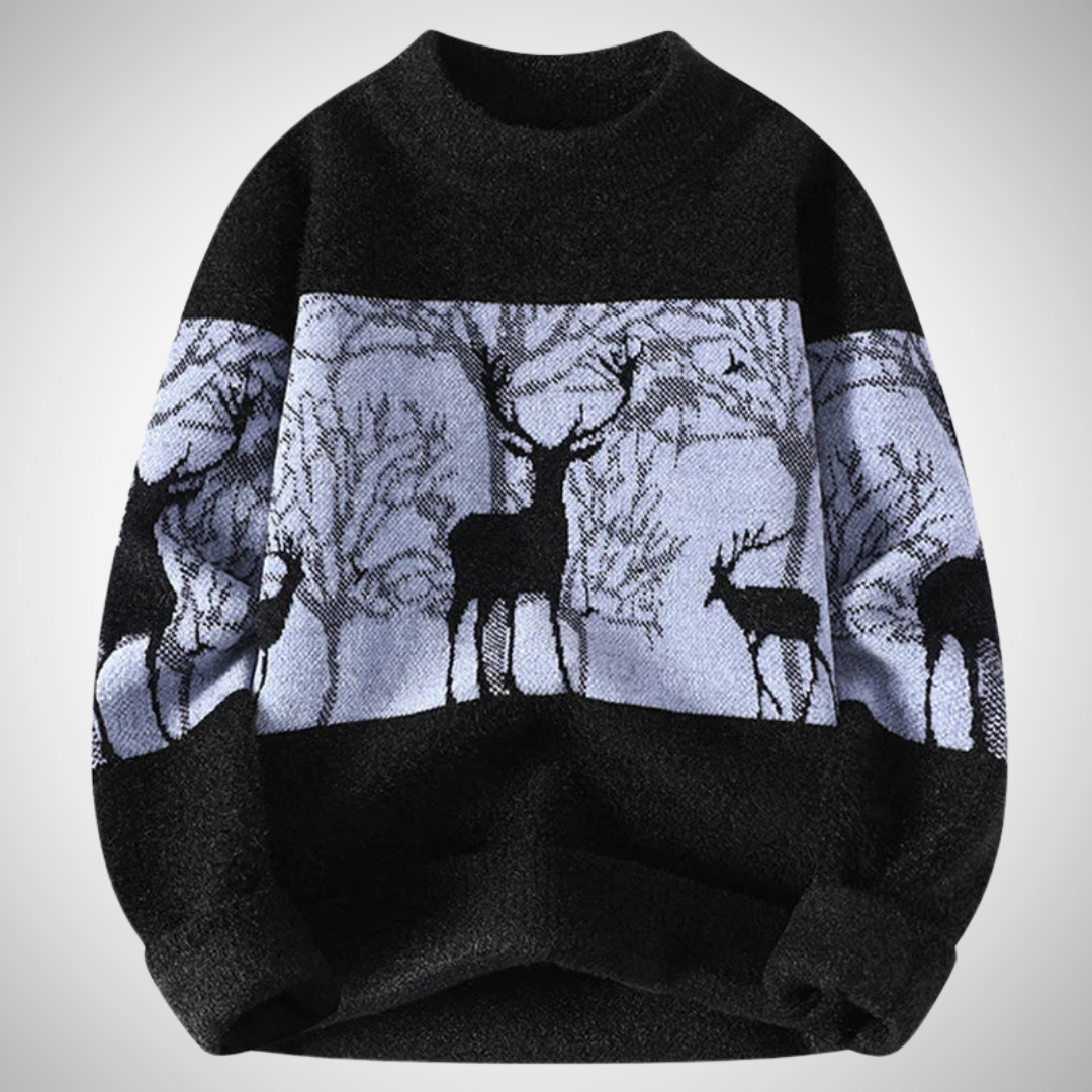 Stag Sweater for Men