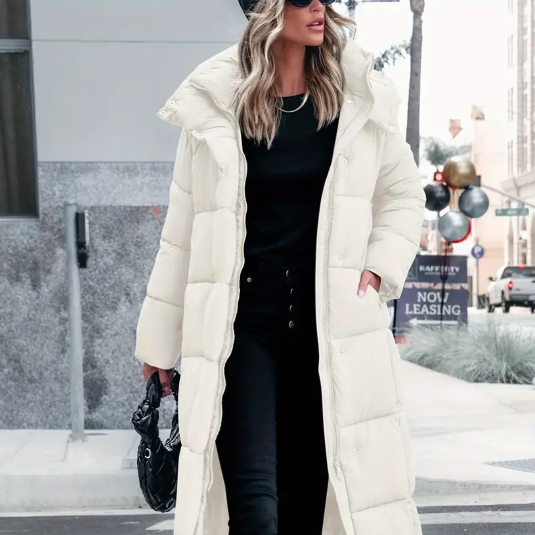 Ann Marie Stylish Long blanket puffa jacket for Women