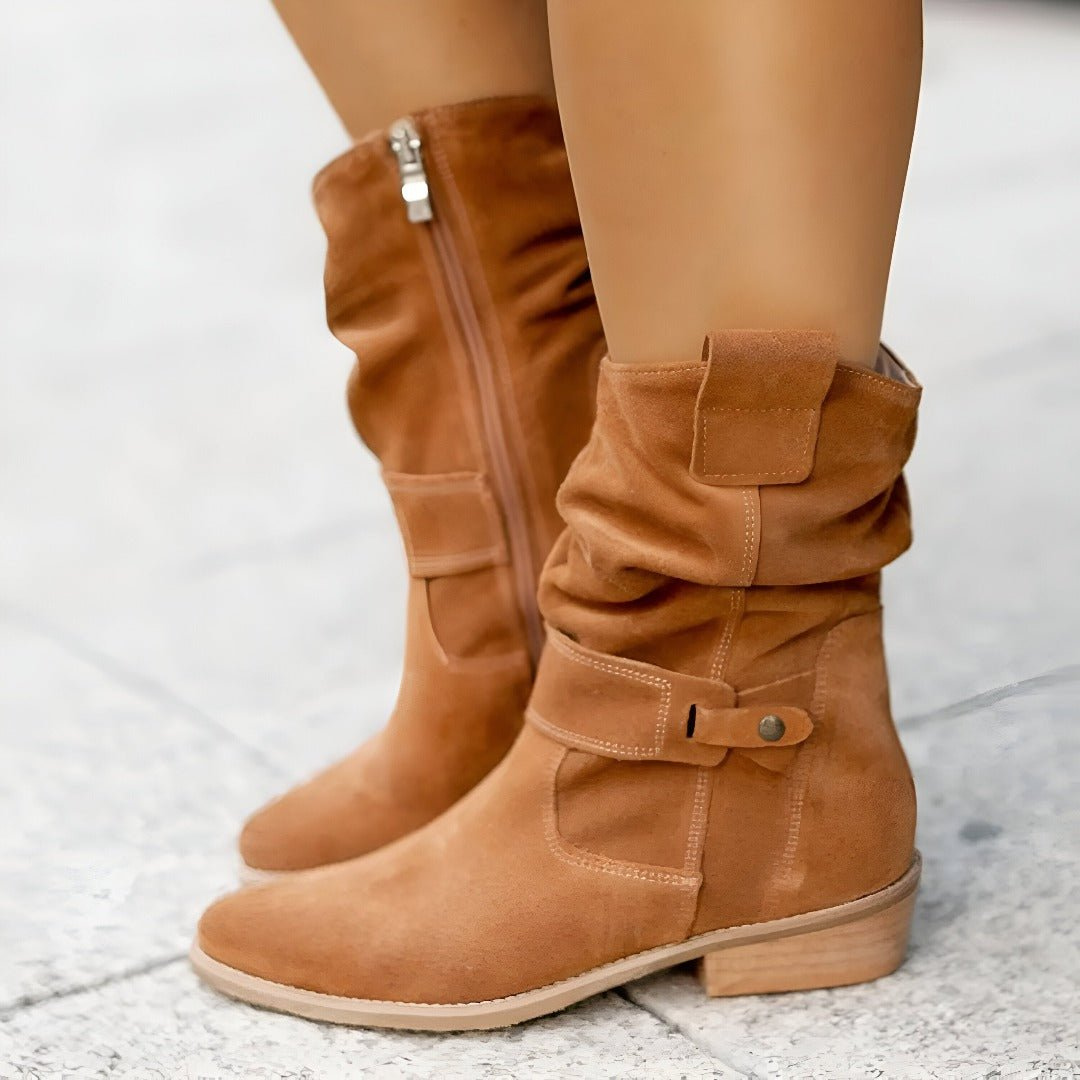 Kelly Velvet boots for Women