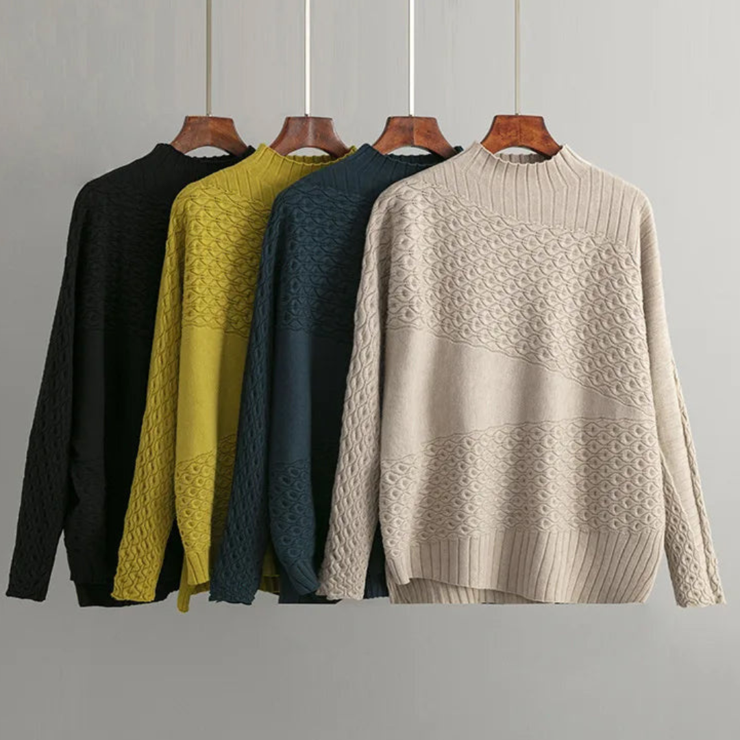 Nova Soft Textured Sweater for Women