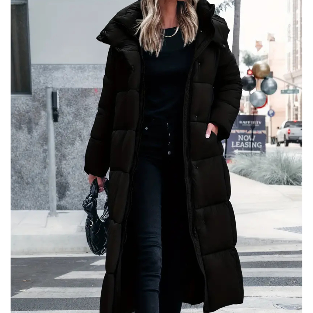 Ann Marie Stylish Long blanket puffa jacket for Women