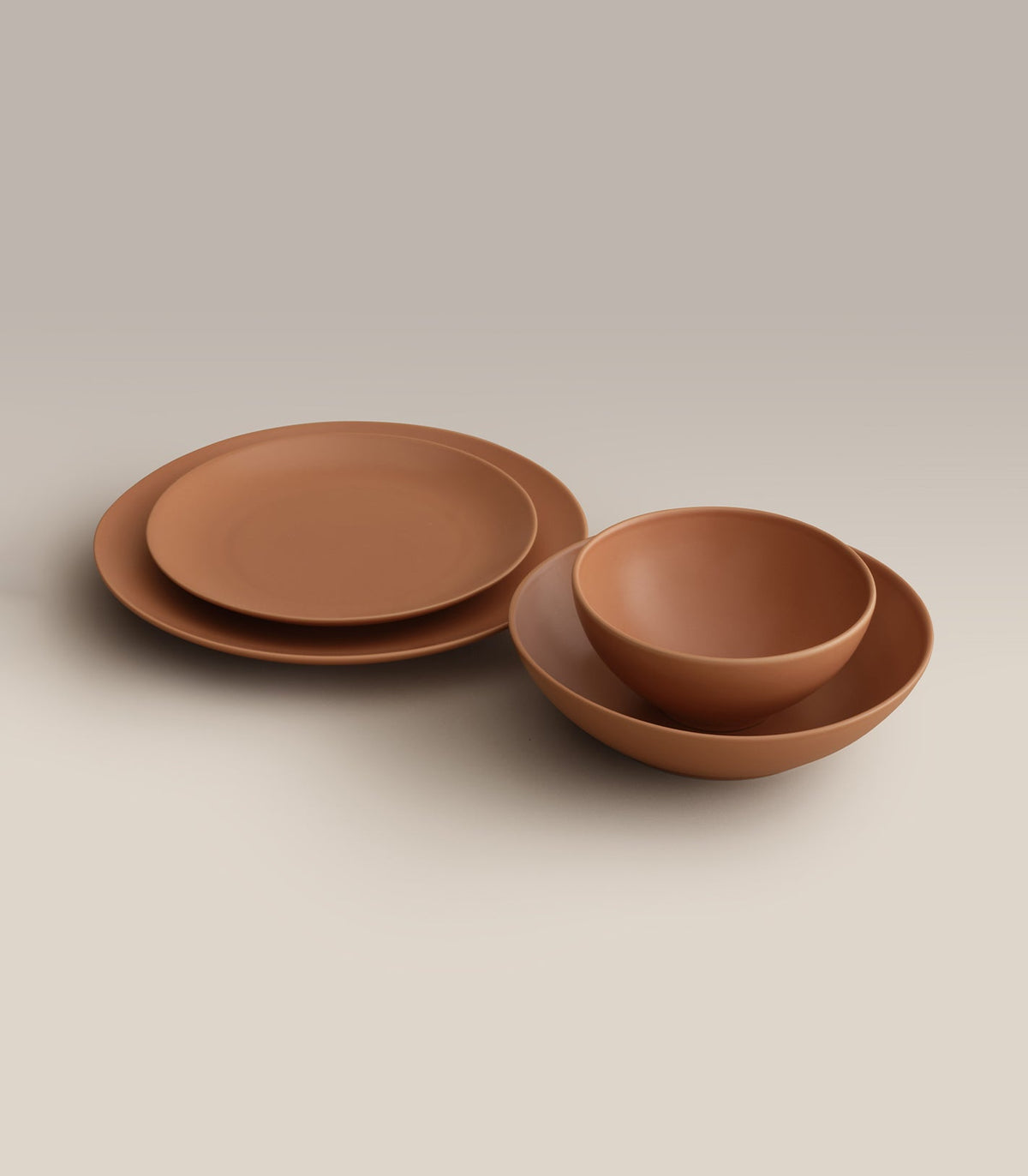 Big Stoneware Bowl Set