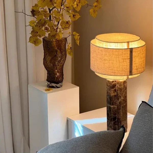 Danish Marble Table Lamp