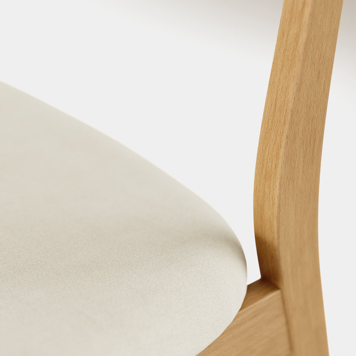 Amara Dining Chair - Beige & Oak