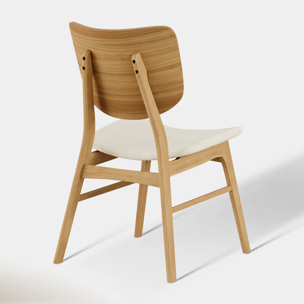 Anders Dining Chair - Beige & Oak