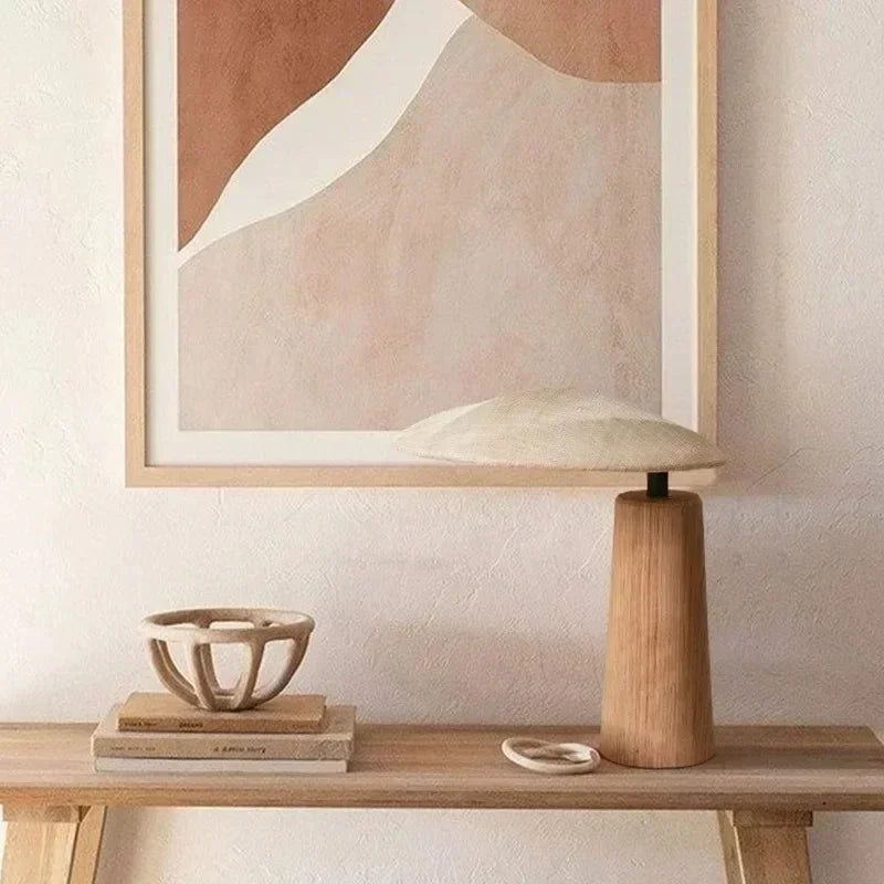 Sakura Solid Wood Table Lamp
