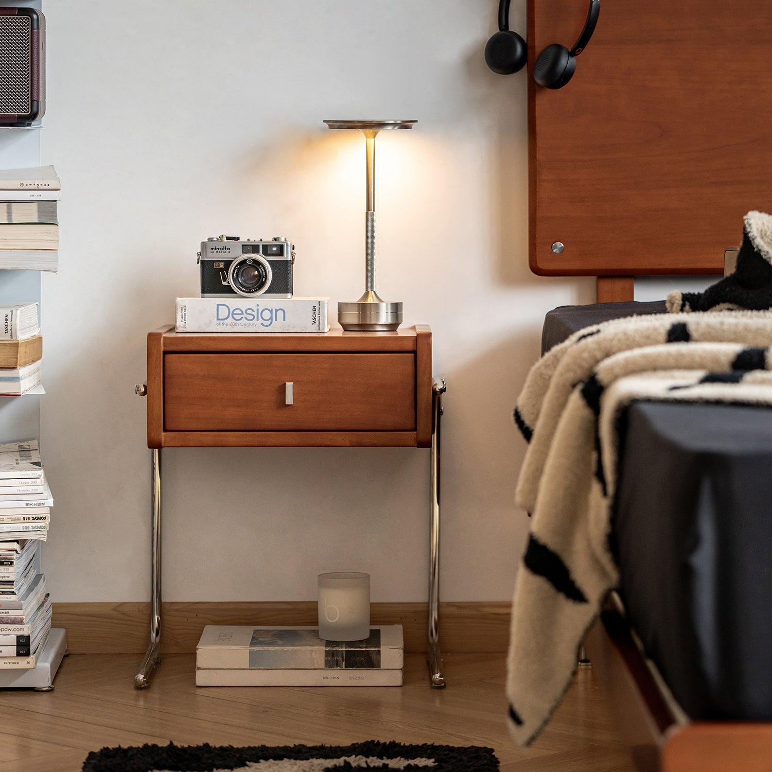 Bauhaus Boxwood Side Table NOBUO