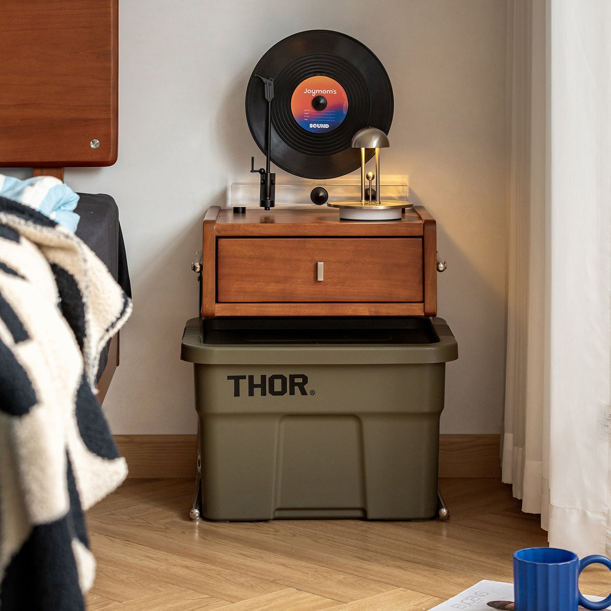 Bauhaus Boxwood Side Table NOBUO