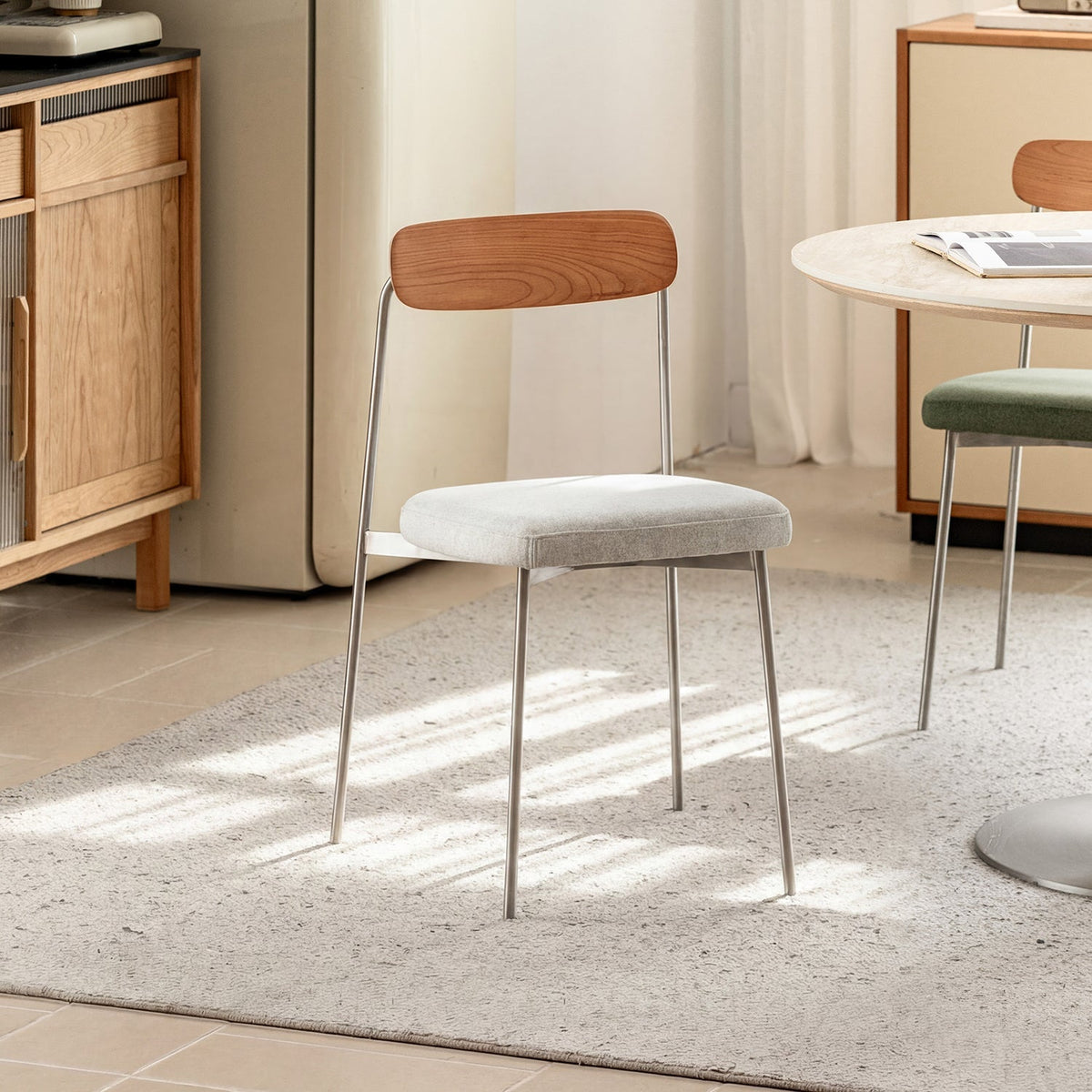 Bauhaus Cherry Wood Dining Chair WIENER