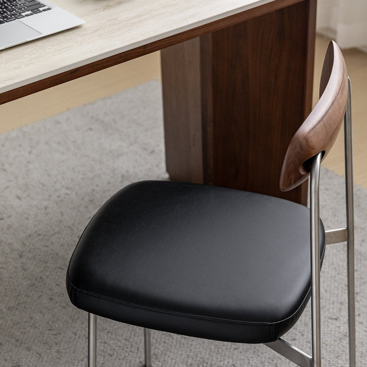 Bauhaus Walnut Wood Dining Chair WIENER