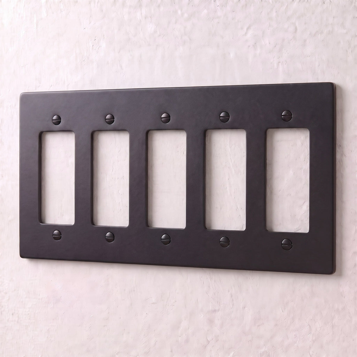 Brass Wall Plate (1-5 Gang)