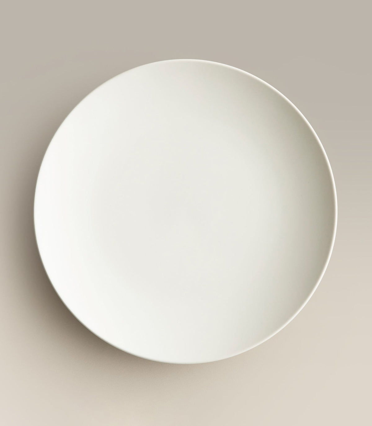 Big Stoneware Plate Set, second styled on a table
