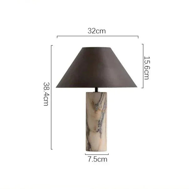 Izza Marble Table Lamp