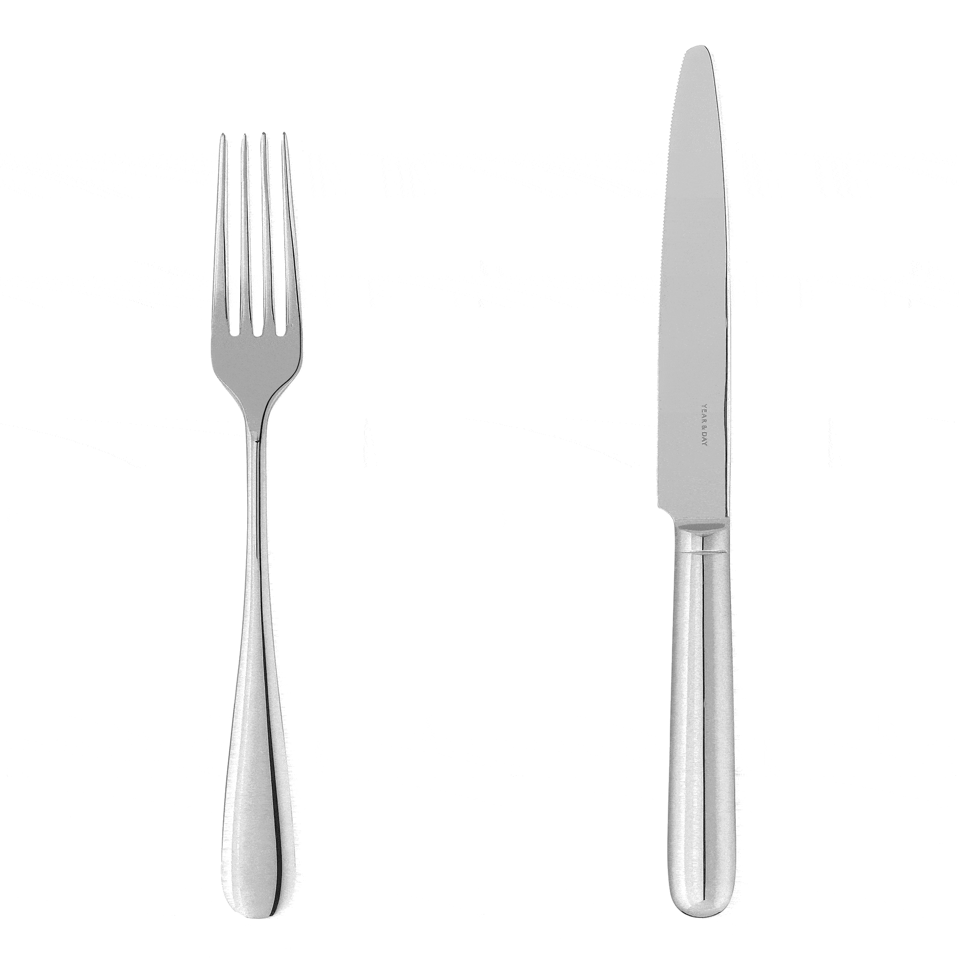 Classic Four-Person Settings Flatware Set, second underside detail