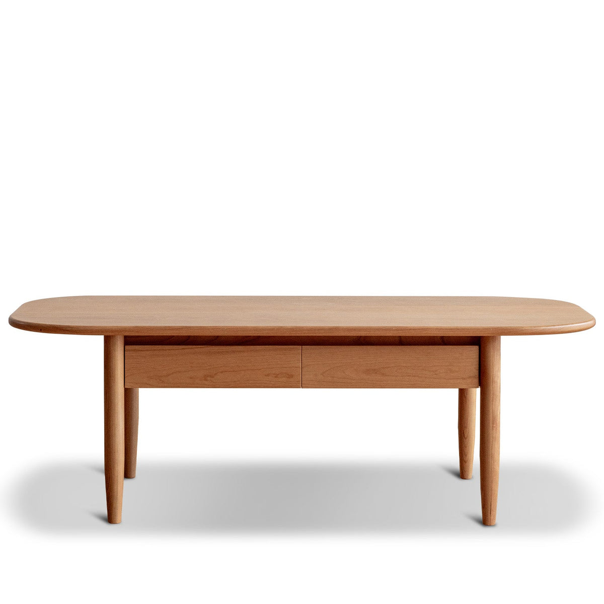 Scandinavian Cherry Wood Coffee Table VISTA