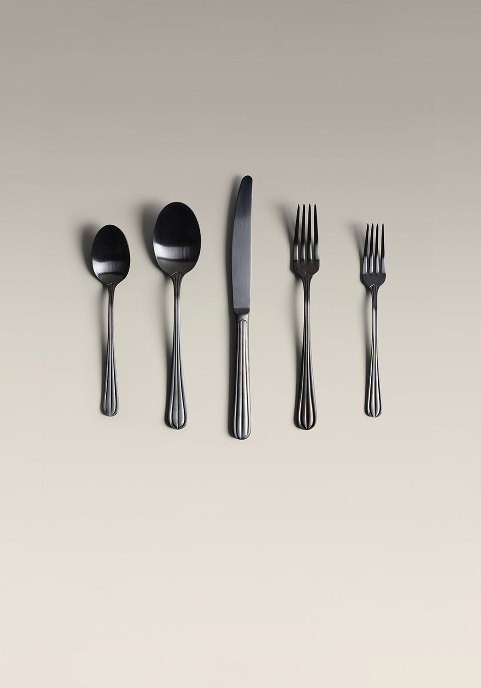 Crescent Four-Person Settings Flatware Set, third single piece close up