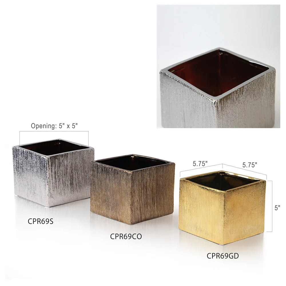 Etched Metallic Gold Collection