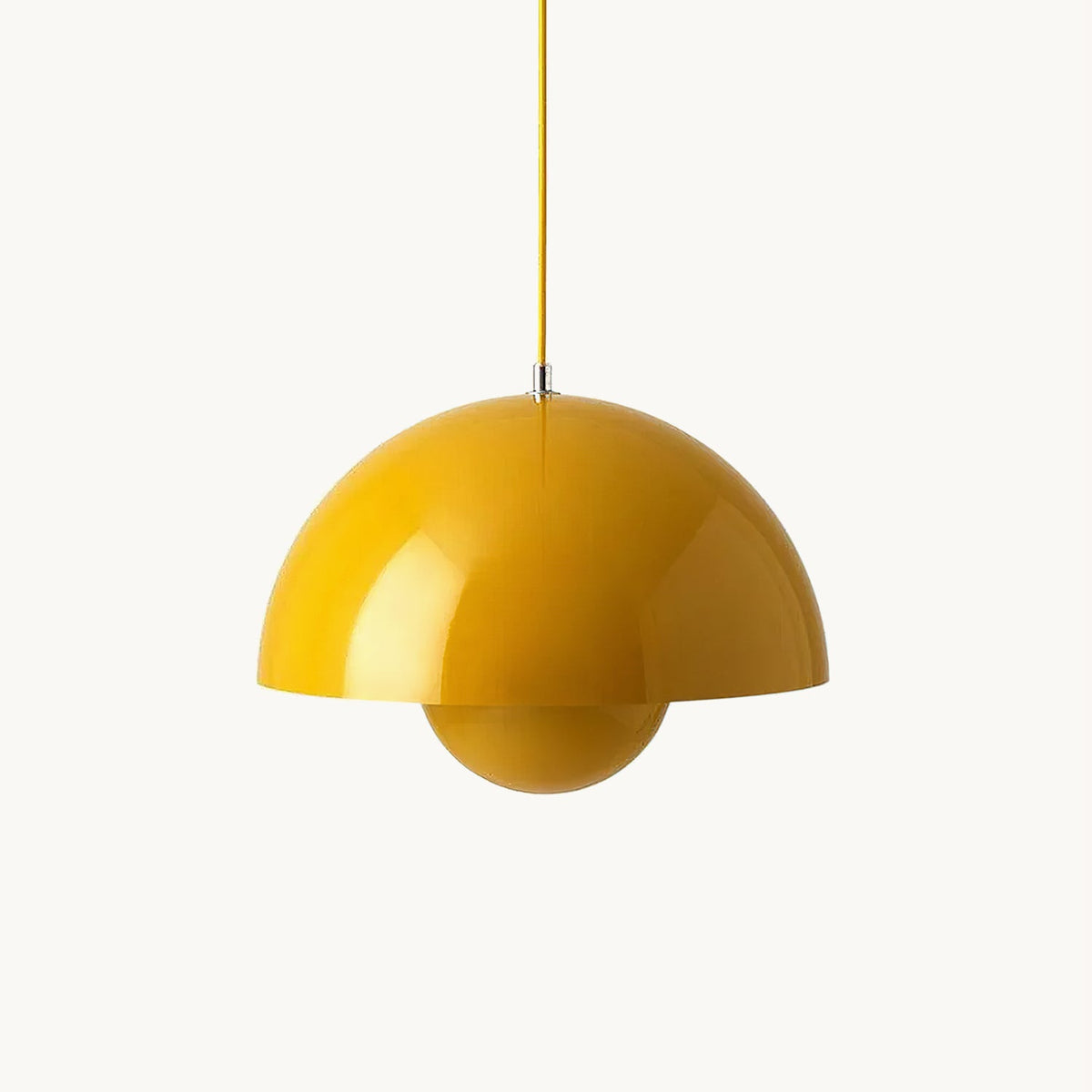 Duo Dome Pendant Light, full fixture view