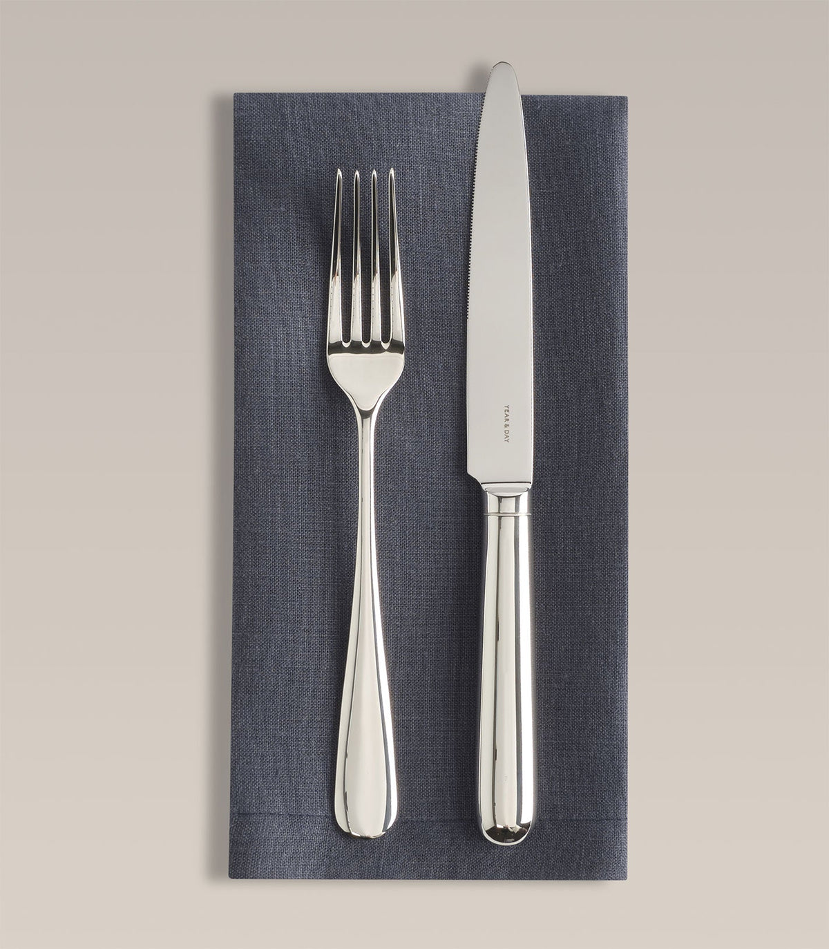Everyday Linen Napkin Set, styled in place