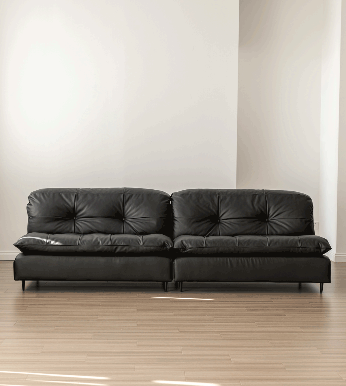 Vintage Genuine Leather 1 Seater Sofa RIGA