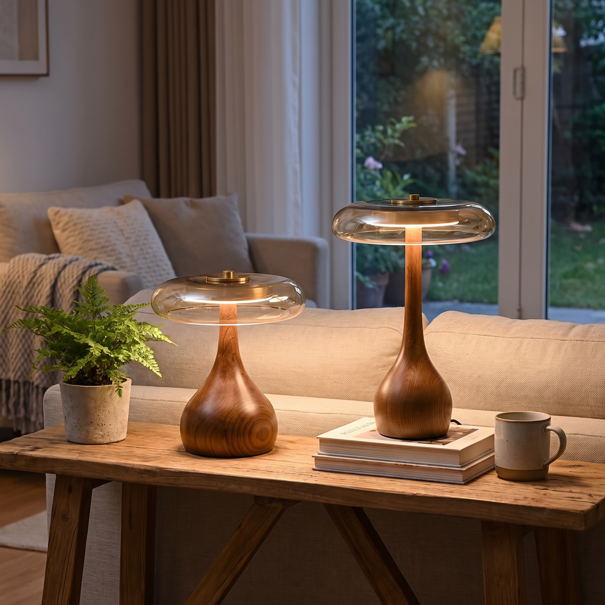 Shoji Table Lamps