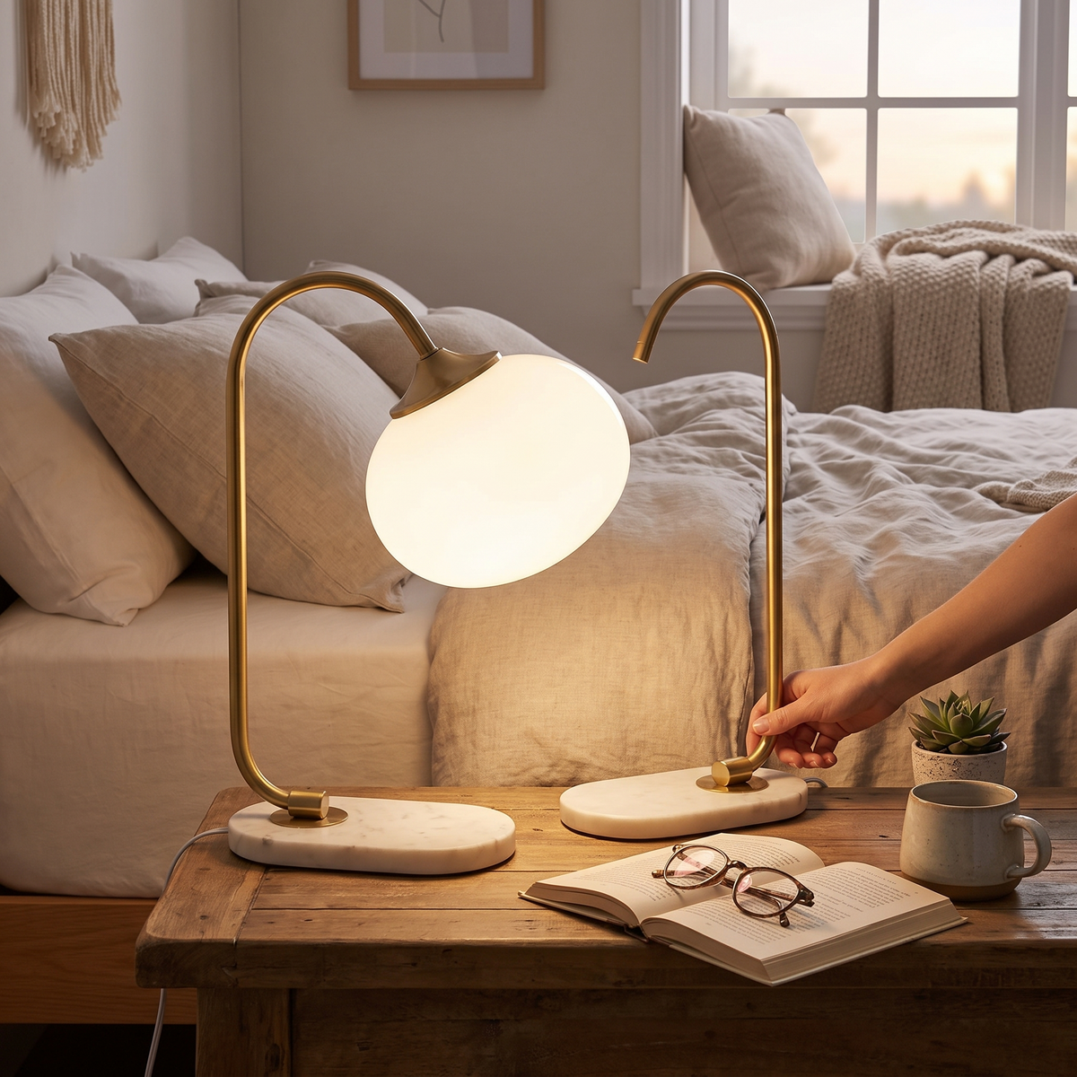 Marshmallow Table Lamp