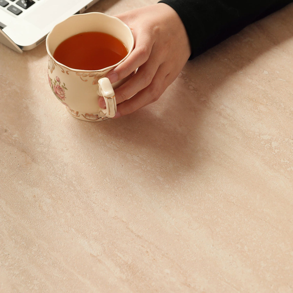 Japandi Sintered Stone Coffee Table Set SILENCE