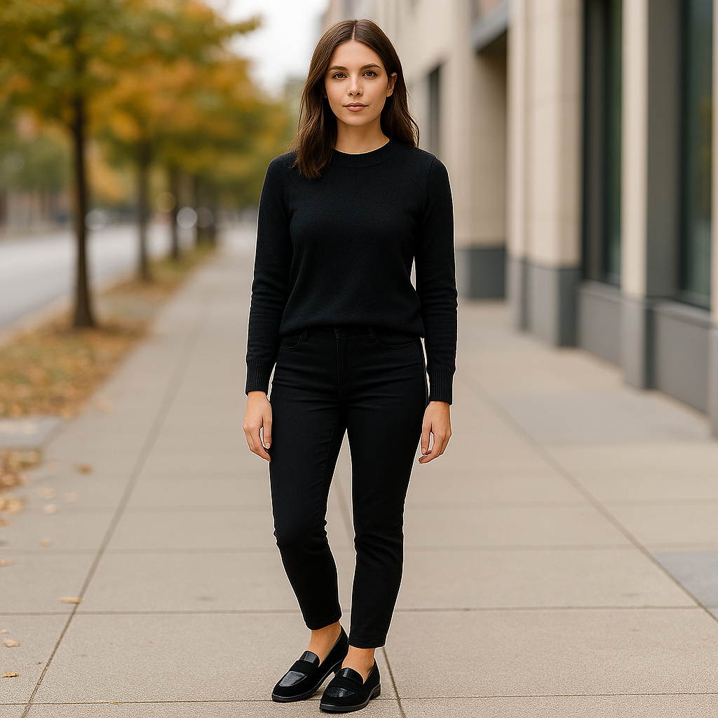 Mocassins Jillian en crocodile pour femme